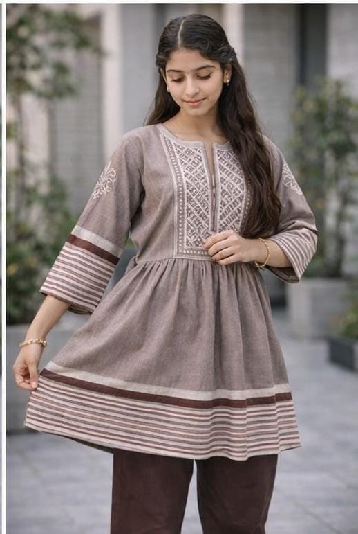 Design Frock-trouser Fabric Washing Wear - Image 2